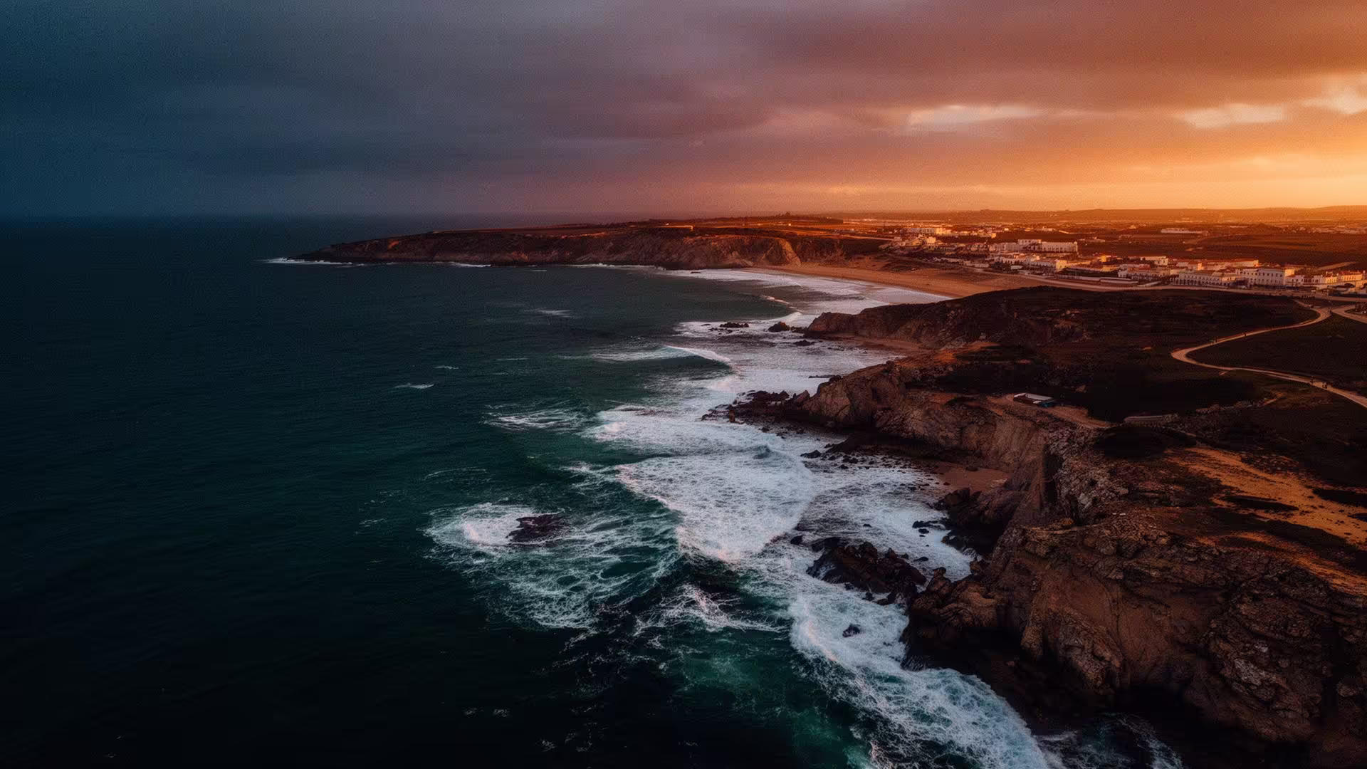 Baleal coast and waves